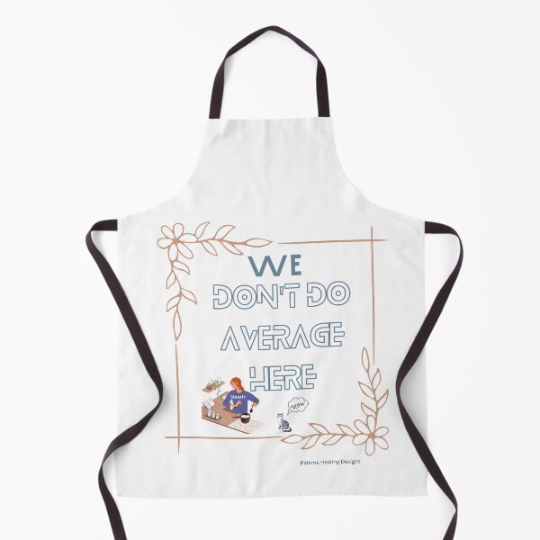 Item preview, We Don't Do Average, in blue & beige designed and sold by PalomaHealing24.