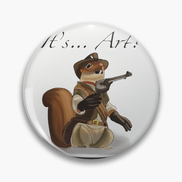 Item preview, Rdr2 Johns squirrel statue  designed and sold by Silver Magpie Art .
