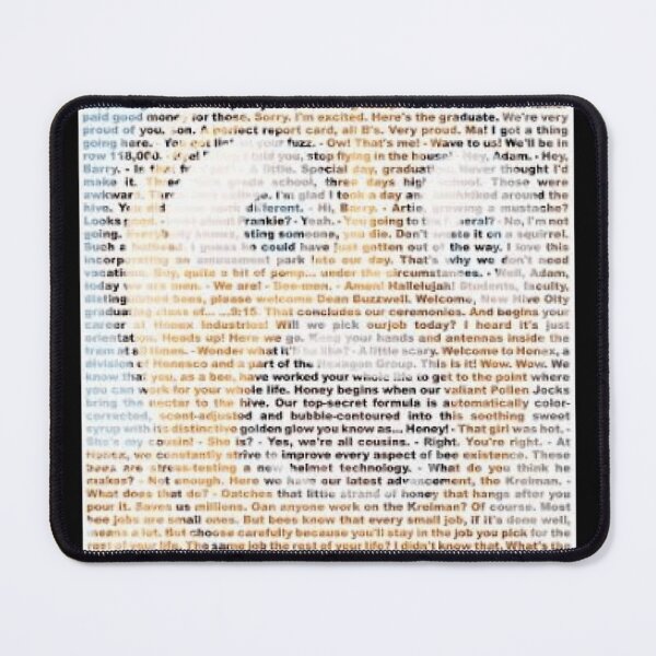 Item preview, Entire Bee Movie Script designed and sold by SidneyJame.