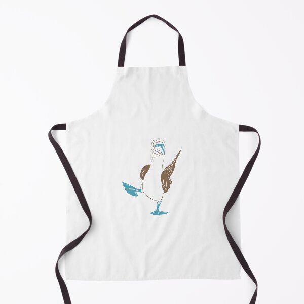 Item preview, Blue-footed Booby Illustration | Unique Seabird Art designed and sold by JollyCritters.