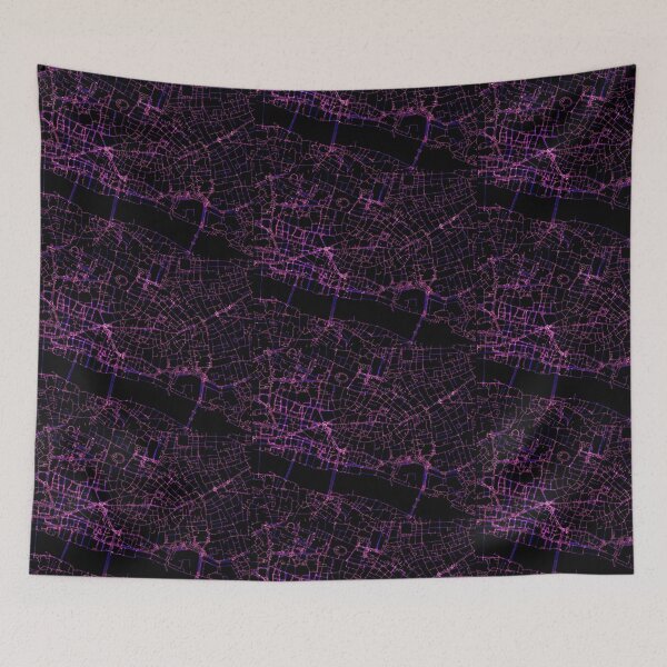 Item preview, London Path Map designed and sold by vjsw-art-1.