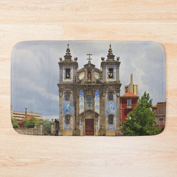 Item preview, Church of Saint Ildefonso, Porto, Portugal, with blue tiles designed and sold by FranWest.