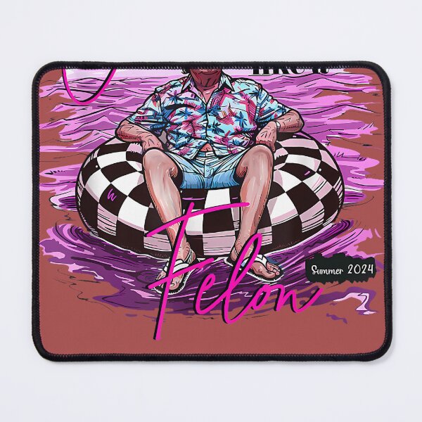 Item preview, Chillin Like A Felon Retro Pink Summer Funny Trump 2024 T-Shirt designed and sold by AnnajMariad.