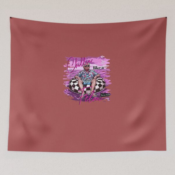 Item preview, Chillin Like A Felon Retro Pink Summer Funny Trump 2024 T-Shirt designed and sold by AnnajMariad.