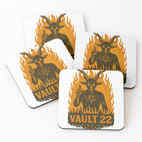 Item preview, Vault 22 Baphomet Flame | Occult Gothic Halloween Design designed and sold by Vault 22.