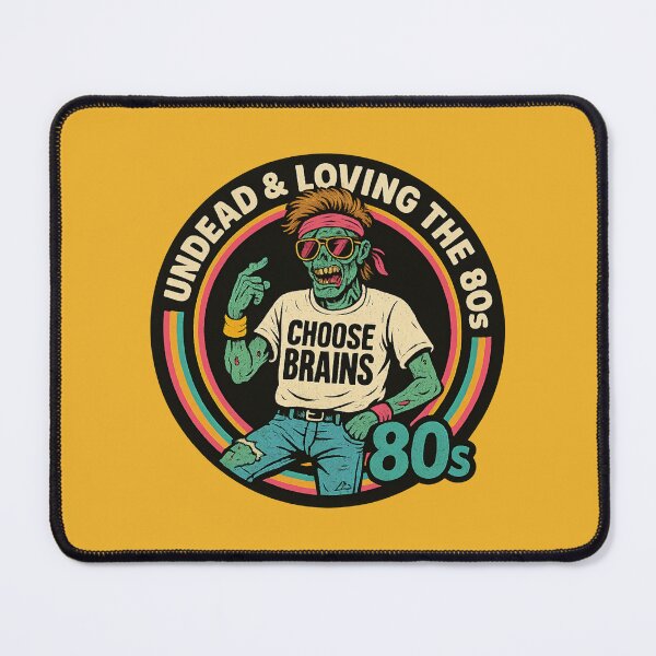 Item preview, Undead & Lovin’ the 80s – Retro Zombie Horror Design designed and sold by hangmeart.