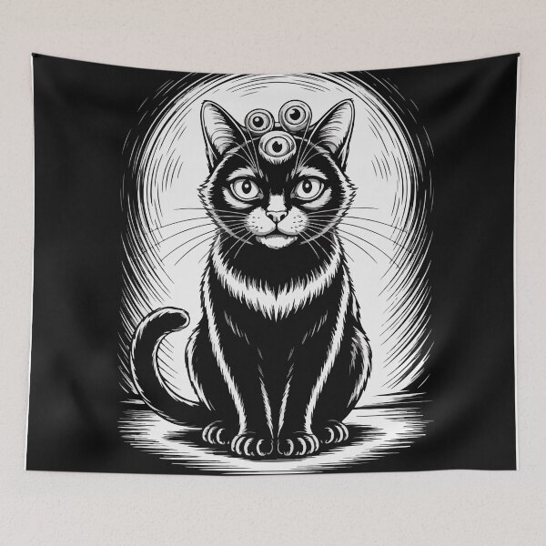 Item preview, Occult Cat designed and sold by Alchemy Void.