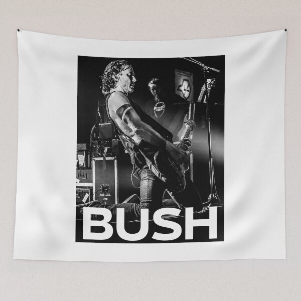Aperçu de l'œuvre Bush Rock Band - Bush Fan Edition - Nostalgique des années 90 créée et vendue par Hansouros.