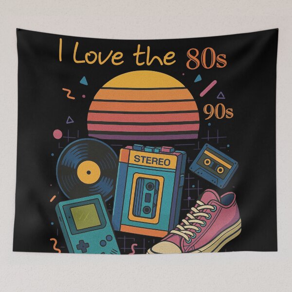 Item preview, I love the 80s & 90s designed and sold by masterAi.