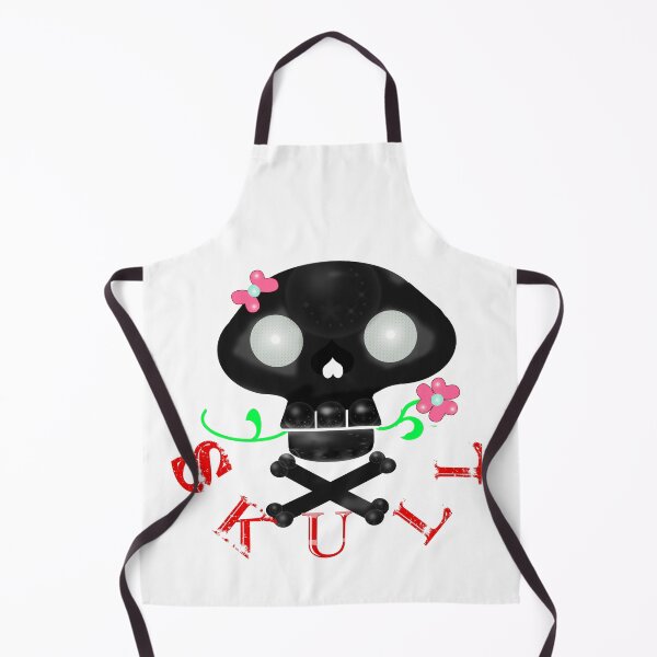 Artikelvorschau, Schwarzer Totenkopf - Happy Halloween entworfen und verkauft von Shirley cute art .