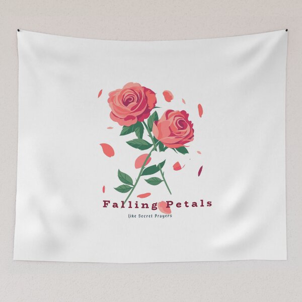 Item preview, Falling Petals like Secret Prayers designed and sold by GGNorth2.