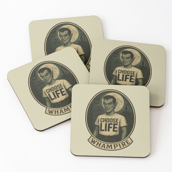 Item preview, Whampire – Choose Life Vampire Parody Design designed and sold by hangmeart.