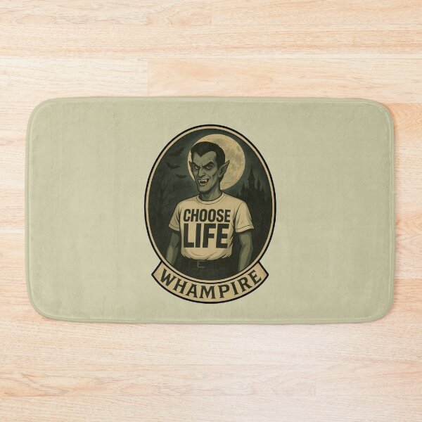 Item preview, Whampire – Choose Life Vampire Parody Design designed and sold by hangmeart.
