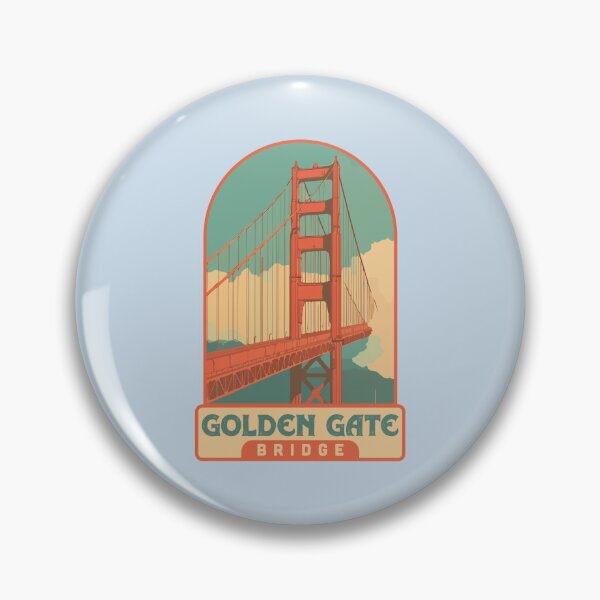 Item preview, Golden Gate Bridge Vintage designed and sold by arjazeta.