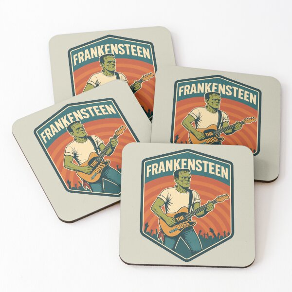 Artikelvorschau, Frankensteen – Frankenstein Rock ’n’ Roll Horror Parodie entworfen und verkauft von hangmeart.