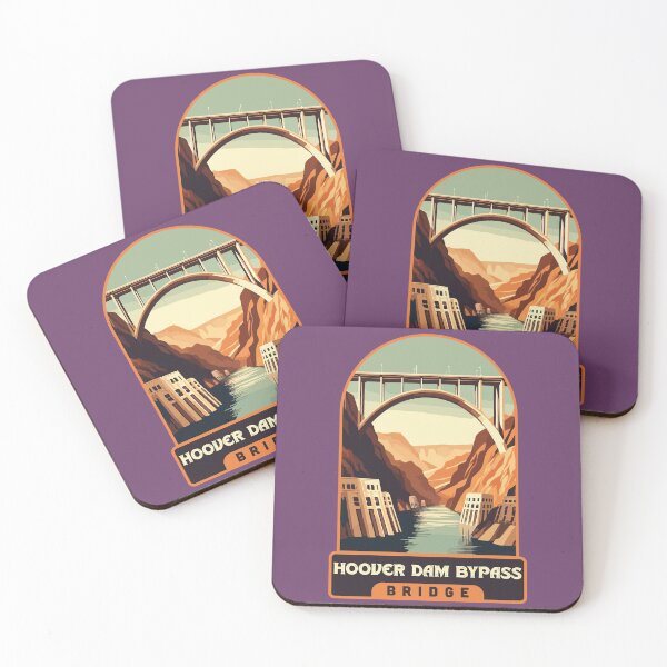 Item preview, Hoover Dam Bypass Bridge Retro designed and sold by arjazeta.