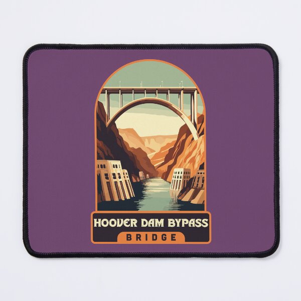 Item preview, Hoover Dam Bypass Bridge Retro designed and sold by arjazeta.
