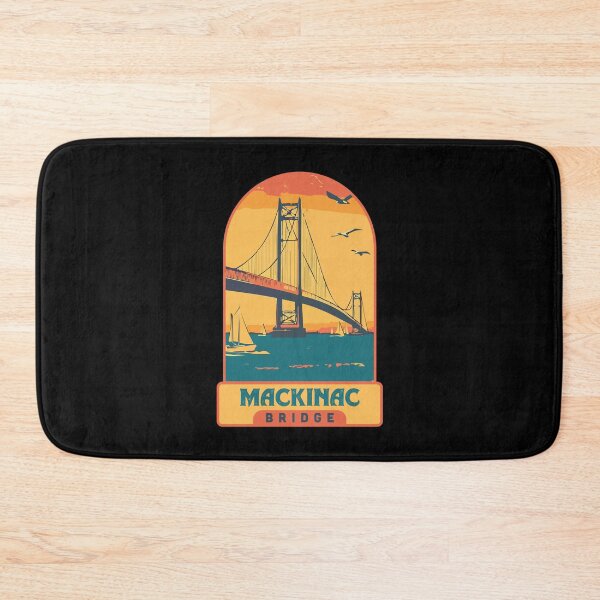 Item preview, Mackinac Bridge Retro designed and sold by arjazeta.