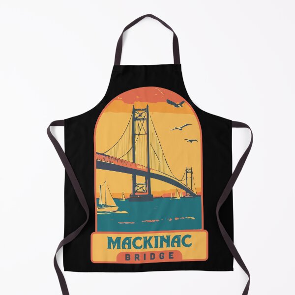 Item preview, Mackinac Bridge Retro designed and sold by arjazeta.