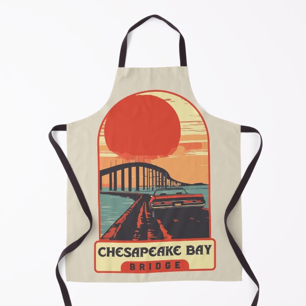 Item preview, Chesapeake Bay Bridge Retro designed and sold by arjazeta.