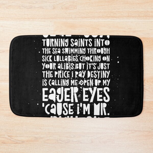 Item preview, Mr Brightside  The Killers Lyrics designed and sold by JAMESUDEBUSH.