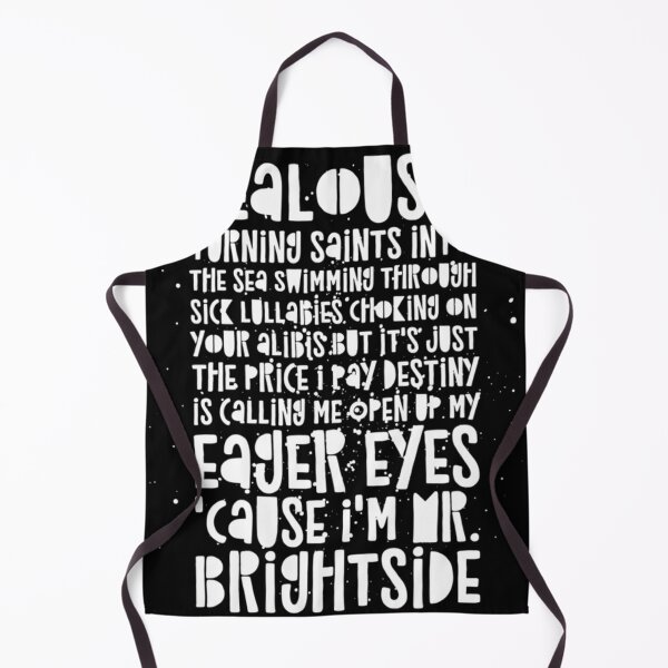 Item preview, Mr Brightside The Killers Lyrics designed and sold by JAMESUDEBUSH.