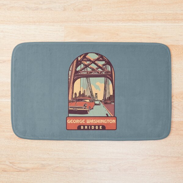 Item preview, George Washington Bridge Retro designed and sold by arjazeta.