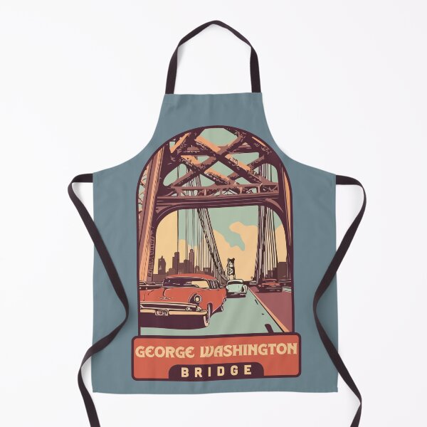 Item preview, George Washington Bridge Retro designed and sold by arjazeta.