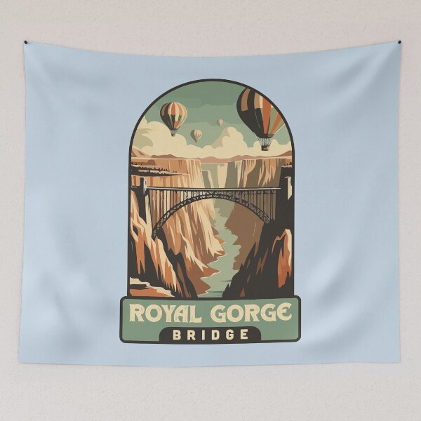Item preview, Royal Gorge Bridge Retro designed and sold by arjazeta.
