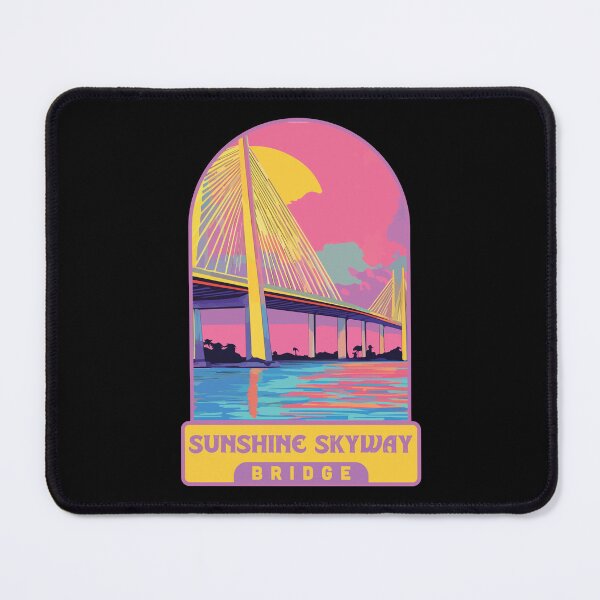 Item preview, Sunshine Skyway Bridge Retro designed and sold by arjazeta.