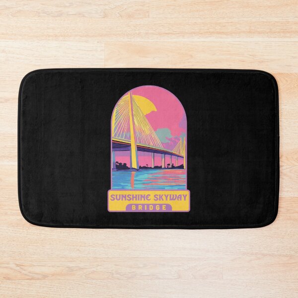 Item preview, Sunshine Skyway Bridge Retro designed and sold by arjazeta.