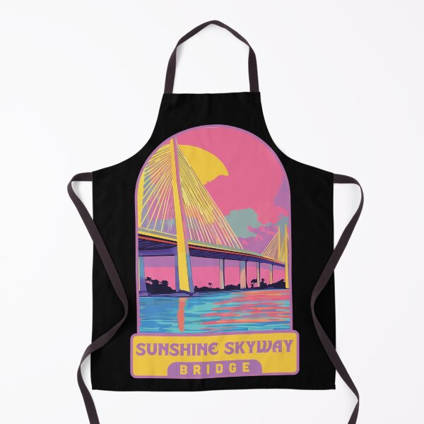 Item preview, Sunshine Skyway Bridge Retro designed and sold by arjazeta.