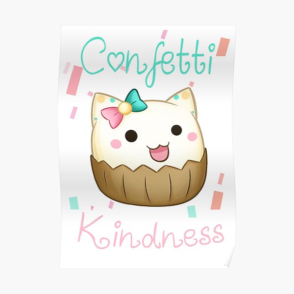 Confetti Kindness Poster