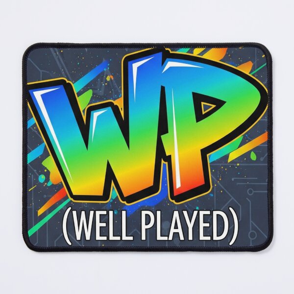 Item preview, WP (Well Played) designed and sold by Red White & WG.
