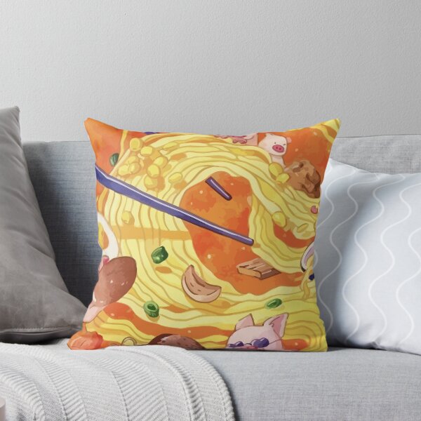 Item preview, Fantasy Ramen with Playful Pigs designed and sold by shndise.