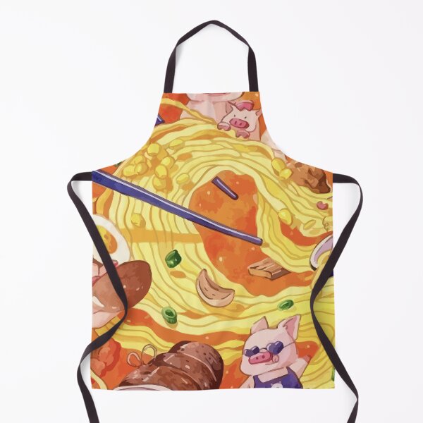 Item preview, Fantasy Ramen with Playful Pigs designed and sold by shndise.