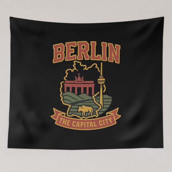 Item preview, Berlin - The Capitol City designed and sold by GnuArt.