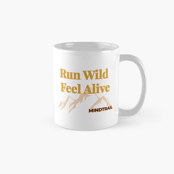 Item preview, Corre salvaje, siéntete vivo | Camiseta con frase "Nature Running" – Mind Trail designed and sold by Still Ronin Art .
