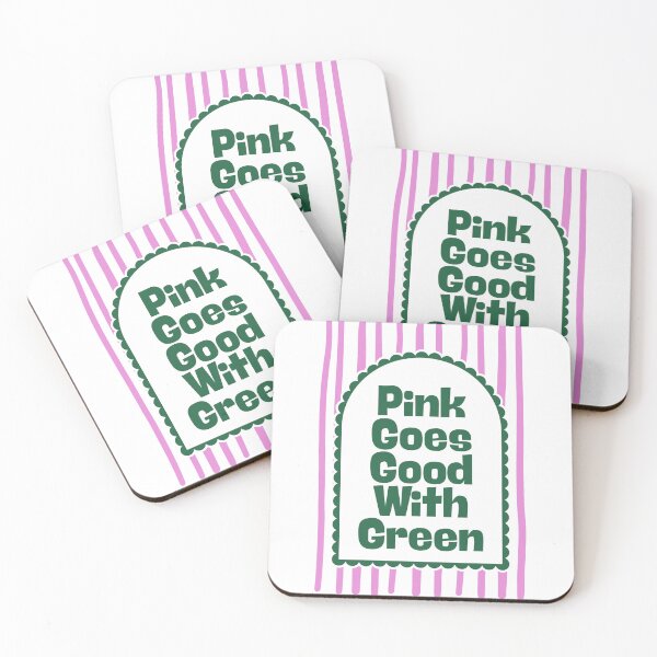 Item preview, Pink Goes Good With Green designed and sold by Dondonmart.