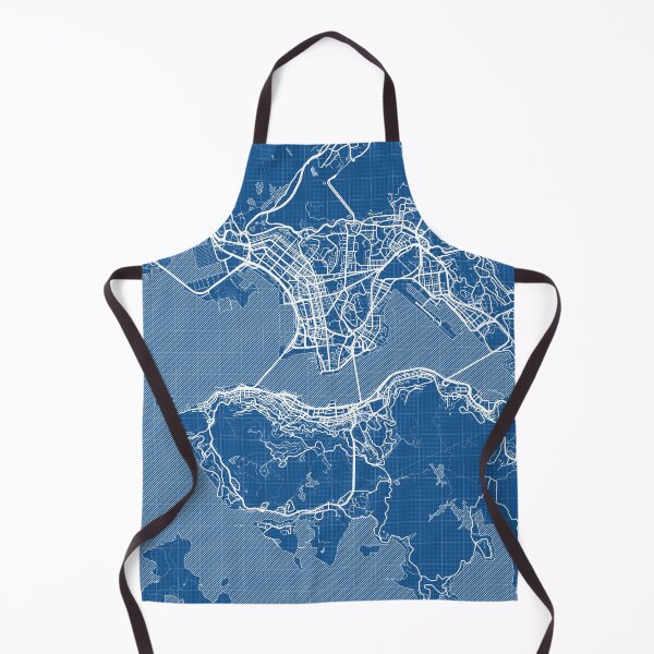 Item preview, Hong Kong City Map of China - Blueprint designed and sold by deMAP.