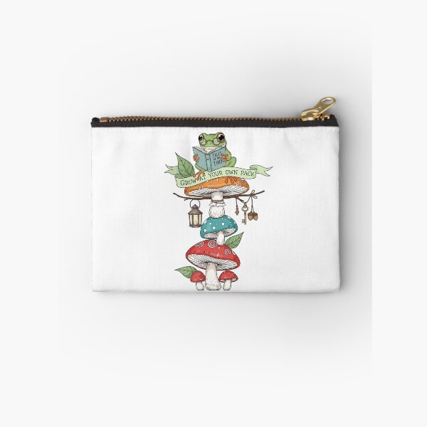 Item preview, Cottagecore Reading Frog Grow at Your Own Pace designed and sold by Apex Designs.