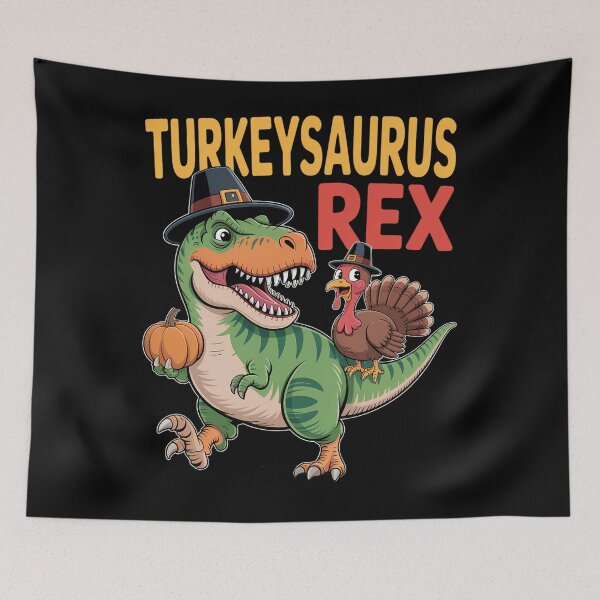 Item preview, Turkey Saurus Rex Dab Turkey Dinosaur Boys Thanksgiving designed and sold by ValerieRodrigue.