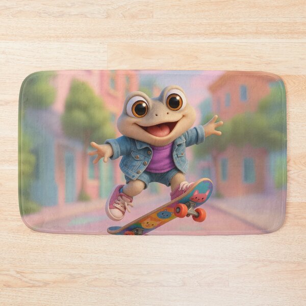 Item preview, Skater African Clawed Frog designed and sold by Sillytoe.