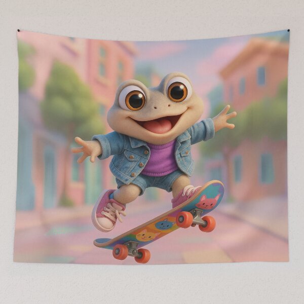 Item preview, Skater African Clawed Frog designed and sold by Sillytoe.