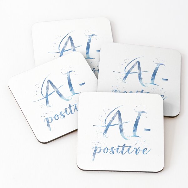 Item preview, AI-Positive Text Art designed and sold by Vicki Lau.