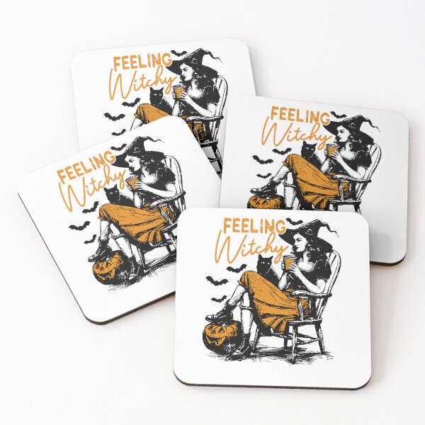 Item preview, Feelin' Witchy, Retro Witch Halloween designed and sold by GuyWithtPie.