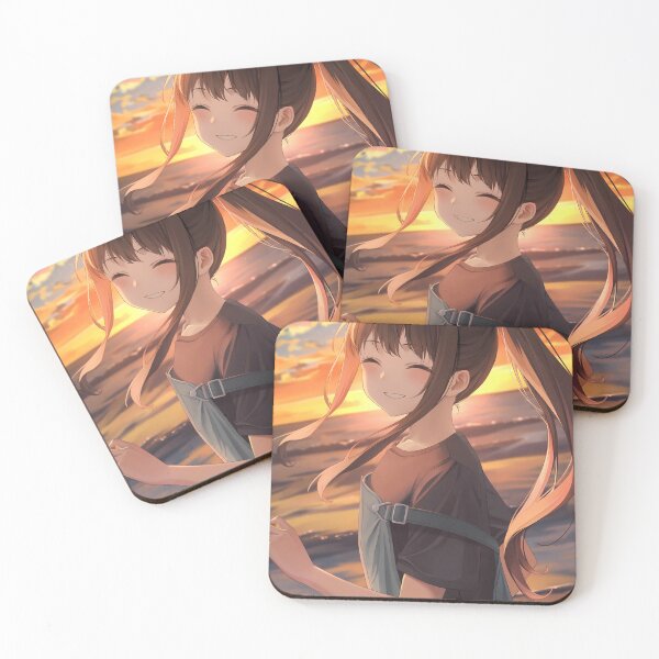 Item preview, Takina Inoue Smiling Sunset Scene Lycoris Recoil Anime designed and sold by earlobejerk.