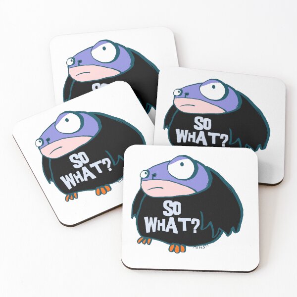 Item preview, SO WHAT?  designed and sold by MisestiArt.