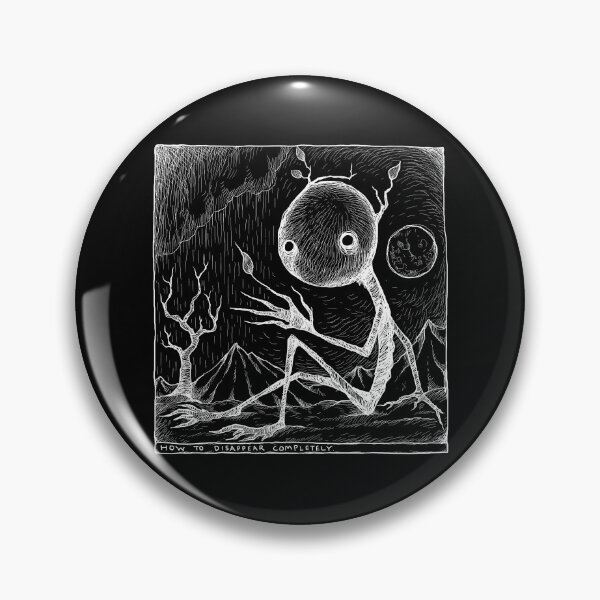 Item preview, How to Disappear Completely - Illustrated lyrics - inverted designed and sold by bangart.
