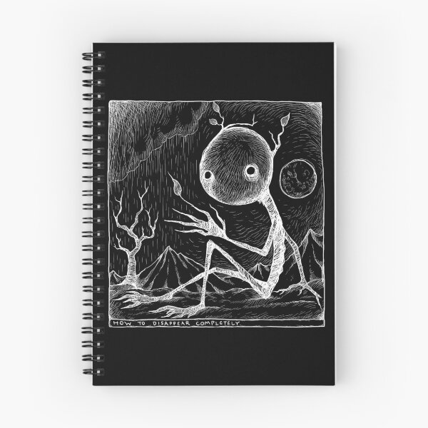 Item preview, How to Disappear Completely - Illustrated lyrics - inverted designed and sold by bangart.